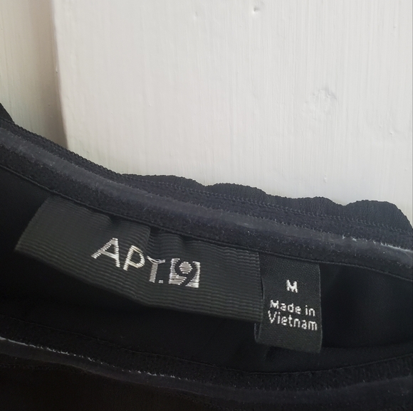 One-shoulder ruffle top blouse - Picture 4 of 8